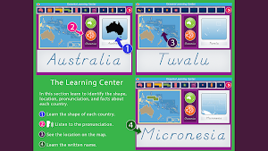 Oceania - Montessori Geography Screenshot 1