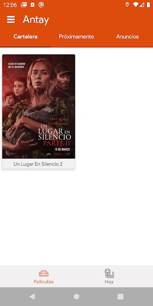 Antay Cines Screenshot 2