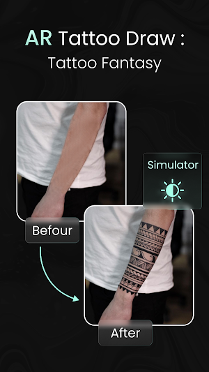 AR Tattoo Draw: Tattoo Fantasy Screenshot 0