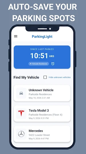 ParkingLight: Smart Car Finder Screenshot 0