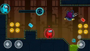 Crewmate Adventure: Animation Parkour Screenshot 3