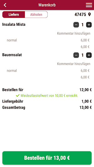 Paradies Pizza & Döner Screenshot 1