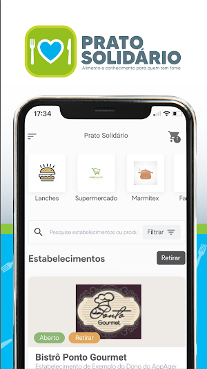 Prato Solidário Screenshot 0