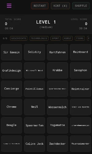 Word Matrix Screenshot 3