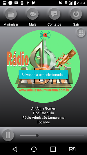 Rádio Admissão Umuarama Screenshot 2