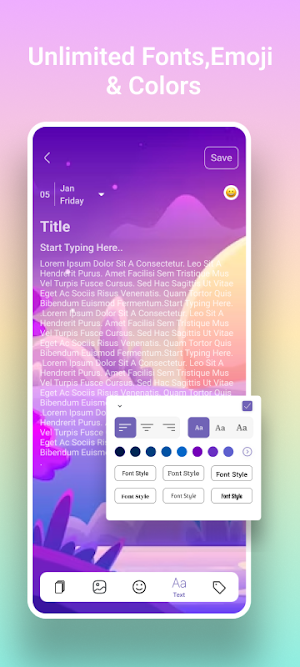 My Daily Journal: Diary App Screenshot 3