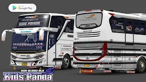 Bussid STJ Kids Panda Screenshot 2