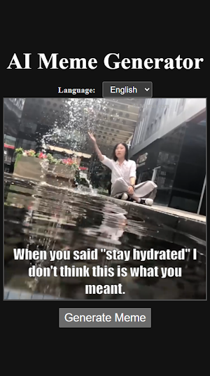 AI Meme Camera Screenshot 1