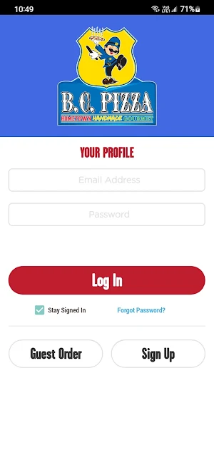 B.C. Pizza – Order Now! Screenshot 0