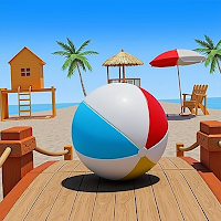 Beach Ball - Rolling Ball Game