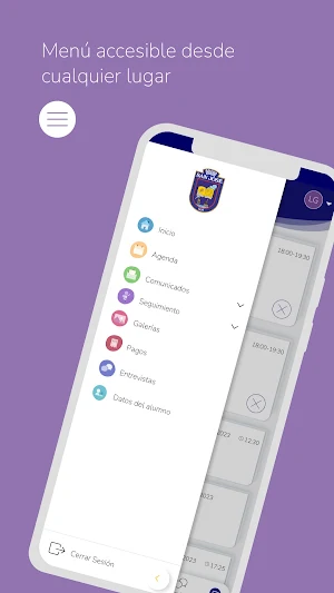 Colegio San José - Familias Screenshot 2