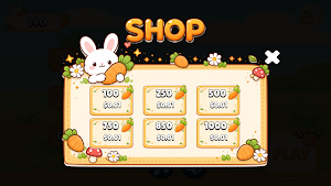 Jump On Carrots Screenshot 1