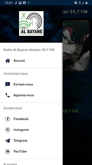 Radio Al Bayane FM Abidjan Screenshot 2