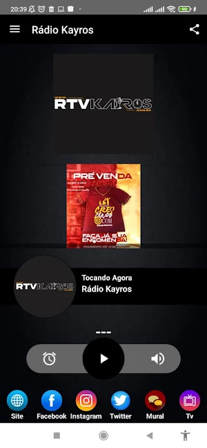 Rádio Kayros Screenshot 0