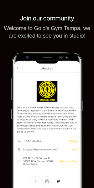 Gold's Gym Tampa Screenshot 2
