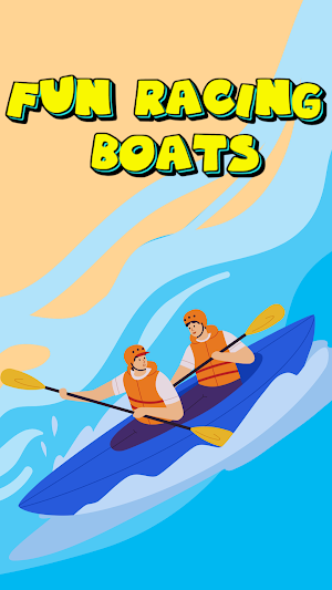 Fun Racing Boats Screenshot 0