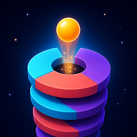 Bouncing Ball: Spin the Tower