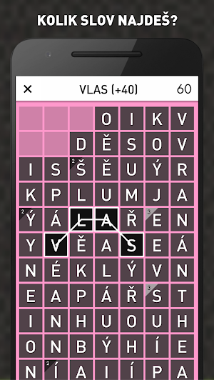 Slovní Šampion PRO - Česká Slovní Hra Screenshot 3