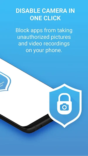 Camera Block Free - Anti spyware & Anti malware Screenshot 1