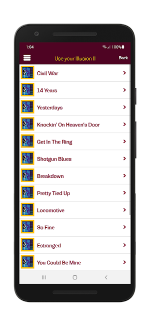 Guns N Roses Lyrics Wallpaper Screenshot 2