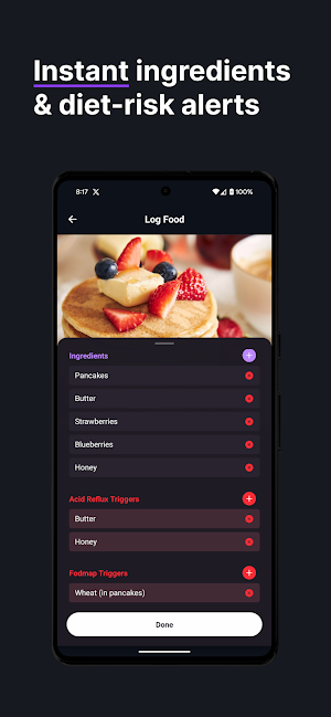 TrackSense - AI Health Tracker Screenshot 2
