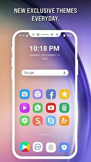 Theme For Samsung Galaxy A54 Screenshot 0