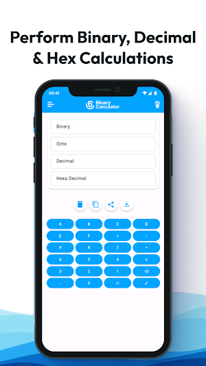 Binary Calculator Screenshot 1