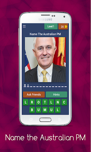 Name the Australian PM Screenshot 0