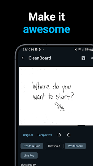 CleanBoard Whiteboard Scanner Screenshot 3