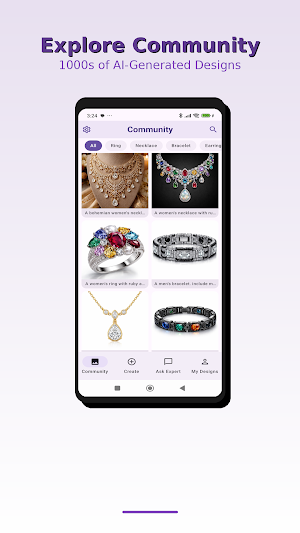 Jewelry Design - AI Studio Screenshot 0