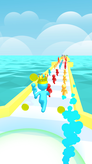 Color trail king rush Screenshot 3