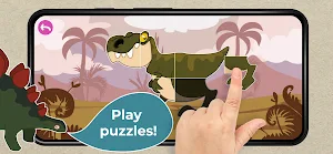 Baby Puzzles: Dinos & Animals Screenshot 2