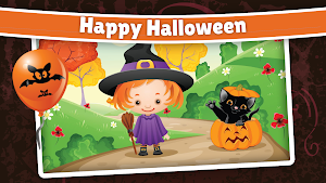 Halloween Puzzle for kids & toddlers 🎃 Screenshot 0
