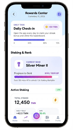 Taskmine Network - TMN Screenshot 2
