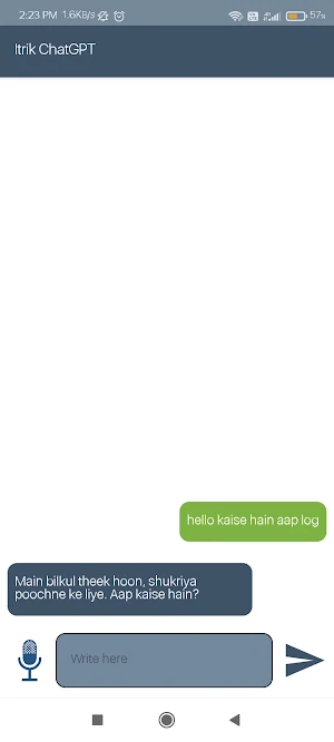 Advance - AI ChatBot Screenshot 3