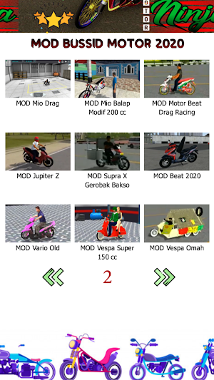 Mod Bussid Motor Ninja Screenshot 3