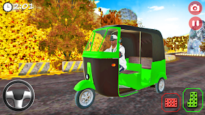 Insane TukTuk Rickshaw Driving Screenshot 1