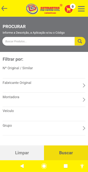 Catálogo BZ Automotive Screenshot 1