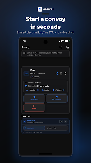Convoi-The app for Enthusiasts Screenshot 1