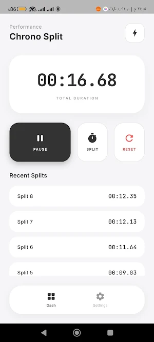 Chrono Split Screenshot 1