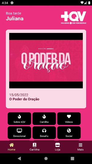 +QV - MAIS QUE VENCEDORAS Screenshot 3