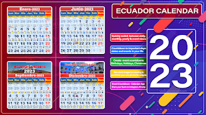 Ecuador Calendario 2023 Screenshot 0