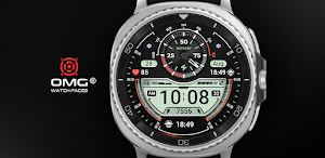 OMG 406 - Digital Watch Face Screenshot 0