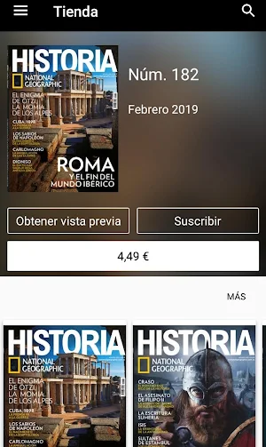 Historia National Geographic Screenshot 0