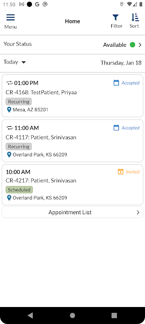 Netsmart CareRouter Screenshot 2