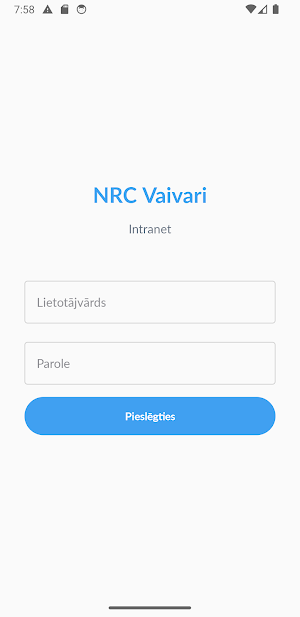 NRC Vaivari Intranets Screenshot 0