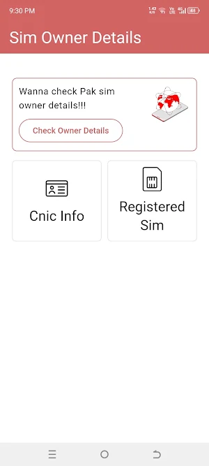 Sim Owner Details 2024 Screenshot 0