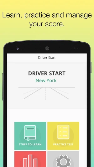 NY Motorcycle Permit DMV Test Screenshot 0