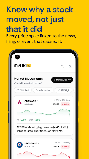 Myuki Go - Market intelligence Screenshot 1