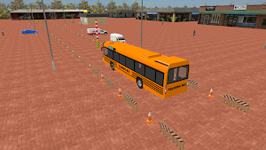 Bus parking 3d game 2025 Screenshot 1